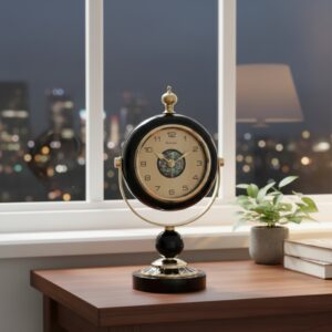 luxury retro table clock